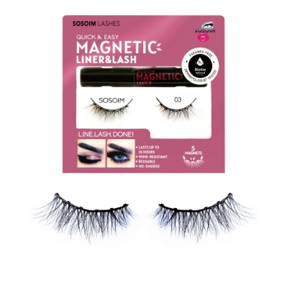 Picture of Magnetic lashes with eyeliner 03