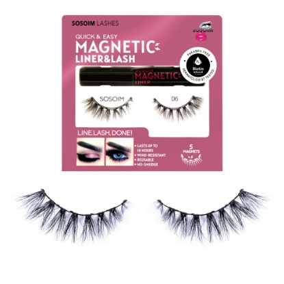 Picture of Magnetic lashes with eyeliner 06