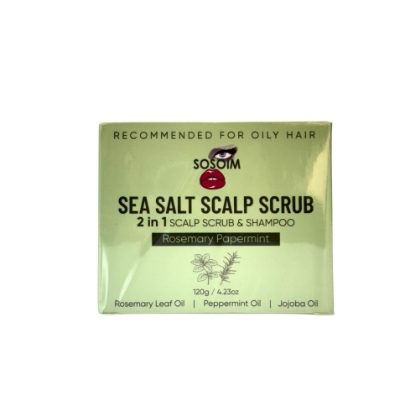 Picture of Sea Salt Scalp Scrub Rosemary Papermint
