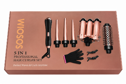 صورة 5 in 1 Professional Hair Curler Set